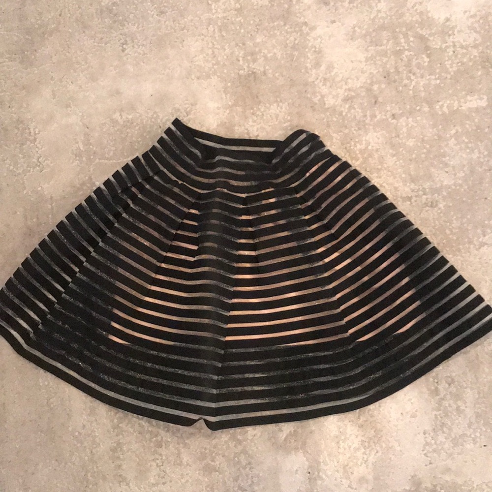 Sheer skirt